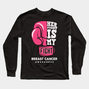 breast cancer awareness fight Long Sleeve T-Shirt